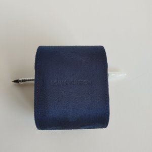 Authentic Louis Vuitton watch Case in Navy blue
